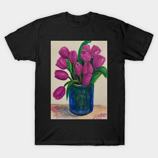 Tulips T-Shirt by JedethDT